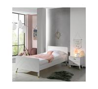 Pack - Lit Enfant & Chevet "Billy" 90x200cm Blanc