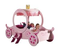 Vipack Funbeds Lit Carrosse Princesse Kate + Matelas