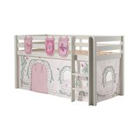 Pack - Lit Enfant, Tente & 3 Pochettes "Pino Birdy" Blanc