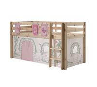 Pack - Lit Enfant, Tente & 3 Pochettes "Pino Birdy" Naturel