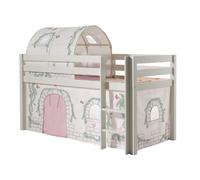 Pack - Lit Enfant, Tente & Tunnel "Pino Birdy" Blanc