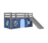 Pack - Lit Enfant Toboggan & Tente ""Pino Astronaute II"" Gris