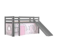Pack - Lit Enfant Toboggan & Tente ""Pino Birdy"" Gris