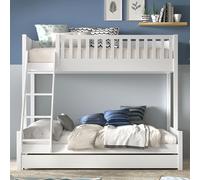 Pack - Lit Familial & Tiroir "Scott" Blanc