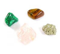 Pack Lithothérapie ""Chance"" - Assortiment de 4 pierres naturelles Multicolore