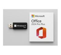 Pack logiciel - Windows - 11 Pro - Clé USB 8 Go - Licence Windows 11 Pro - Licence Office 2024 Pro Plus
