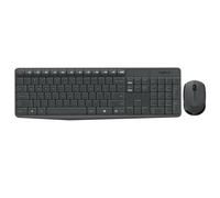 Logitech MK235 Wireless Keyboard and Mouse Combo for Windows - Black