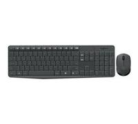 Pack Logitech Clavier et Souris Sans fil MK235 Noir B