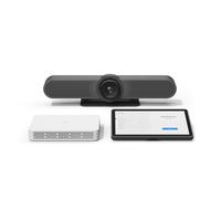 Pack Logitech MeetUp + RoomMate + Tap IP Solution visio complète et autonome pour huddle room et petite salle !