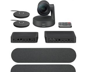 Pack Logitech Rally Plus Un kit de visioconférence tout-en-un pour des réunions virtuelles sensationnelles.