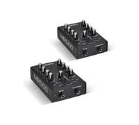 Pack Lot de 2 Tables de mixages 2 canaux 3 entrées IBIZA SOUND MIX500