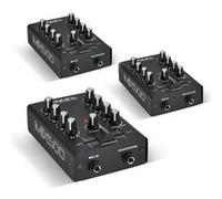 Pack Lot de 3 Tables de mixages 2 canaux 3 entrées MIX500