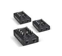 Pack Lot de 3 Tables de mixages 2 canaux 3 entrées MIX500