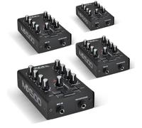 Pack Lot de 4 Tables de mixages 2 canaux 3 entrées IBIZA SOUND MIX500