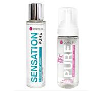 Pack lubrifiant à base d'eau neutre et nettoyant sextoy Dorcel