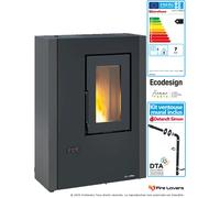 Pack Luisella 5.0 MAXI 7kW + kit ventouse mural noir