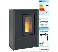 Pack Luisella 5.0 MAXI 7kW + kit ventouse mural supérieur noir