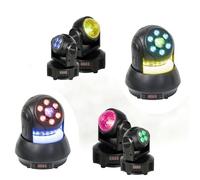 Pack Lumière Ibiza 2 Lyres 2-en-1 Astro/Wash - 2 Lyres Wash 30W DMX - Fête Pro Soirée Bar Mariage Anniversaire Club DJ Mobile