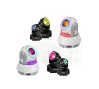 Pack Lumière Ibiza 2 Lyres 2-en-1 Wash/Astro - 2 Lyres DMX Beam 40W - Fête Pro Anniversaire Soirée Bar Mariage DJ Mobile Club