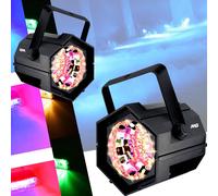Pack Lumière Stroboscopes à 47 LED multicolore 4 couleurs Vitesse du flash réglable
