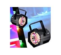 Eclairage et jeux de lumière We pack lumière stroboscopes à 47 led multicolore 4 couleurs vitesse du flash réglable