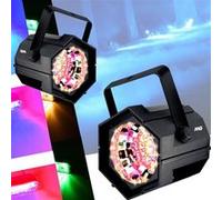 Pack Lumière Stroboscopes à 47 LED multicolore 4 couleurs Vitesse du flash réglable Multicolore G