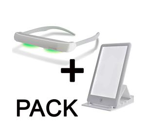 Pack luminothérapie lunettes + lampe