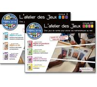 Pack L'atelier des Jeux (2 Jeux) Cycles 2 et 3 - Maths en-Vie
