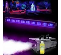 Pack Machine à fumée 900W + 1L + Barre LED UV-BAR