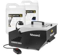 Pack Machine à Fumée Lourde BeamZ ICE1200 MKII - 1200 W | Effet Nuage au Sol + 10 L de Liquide Inclus