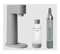 Mysoda Machine à gazéifier l'eau EUR-WD002F-MG-FR Gris – Pack