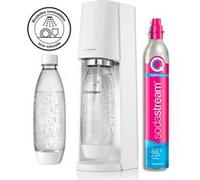 Pack Machine à soda et eau gazeuse Sodastream Terra Blanc avec 1 cylindre et 1 bouteille Blanc G