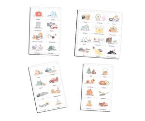 Pack Magnets NOS ACTIVITES | Ensemble des Magnets Sorties, Voyages, Soins et fêtes | Facilite l'organisation familiale | Planning Semaine aimanté MA Jolie Semaine