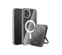 Pack MagSafe iPhone 11 Pro Max avec Coque Bi-matière et Powerbank 5000 mAh Swissten Transparent Transparent