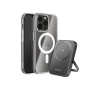 Pack MagSafe pour iPhone 13 Pro avec Coque Bi-matière et Powerbank 5000 mAh Transparent