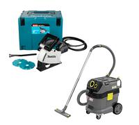 Pack MAKITA KARCHER Rainureuse Ø 125mm SG1251J + Aspirateur NT 30/1 Tact Te L