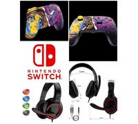 Pack Manette Bluetooth Nintendo Switch Pokémon Pikachu - Pikachu vs. Gengar