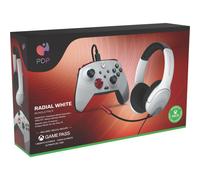 Pack Manette Filaire Rematch & Casque Filaire Airlite - Radical White - Xbox Series X/S, Xbox One & Pc