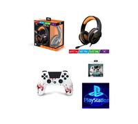 Pack Manette PS4 - SPIRIT OF GAMER - PRO H3 - Bluetooth - Casque Gamer - Compatible PS4/PS5/Xbox/PC
