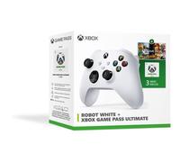 Manette MICROSOFT Robot White + 3 mois de Game pass Ultimate