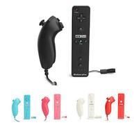 Manette GENERIQUE Pack Manette sans fil et Nunchuk pour Wii U Noir