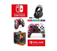 Pack Manette SWITCH-LITE Bluetooth ZELDA BLOOD MOON Officielle + Casque Gamer PRO H7 SPIRIT OF GAMER SWITCH