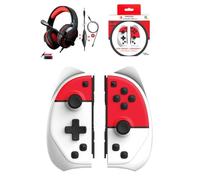 PACK Manette SWITCH Nintendo iiCon Pokeball dragonnes V2 + CASQUE SWITCH PRO-SH3 SPIRIT OF GAMER