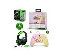Pack Manette XBOX ONE-S-X-PC Limonade rose EDITION + Casque Gamer PRO H3 ORANGE SPIRIT OF GAMER XBOX ONE/S/X/PC