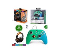 Pack Manette XBOX ONE-S-X-PC Seafoam Fade EDITION + Casque Gamer PRO H3 ORANGE SPIRIT OF GAMER XBOX ONE/S/X/PC