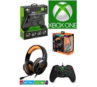 Pack de gaming - Spirit of Gamer - Manette XBOX ONE-S-X-PC - Casque Gamer PRO H3 - Orange - Multiplateforme