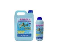 Pack Mareva Bactéricide Revacil+ - Désinfectant sans chlore - 5 L - Stop chlore - 1 L