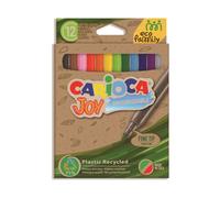 Pack Marqueur Eco Joy 12 Couleurs Carioca 43100