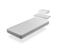 Pack Matelas 80X180 APOLO LIT ENFANT Epaisseur 14 CM + 1 Oreiller a memoire 80x35 + 1 Protege matelas 80x180