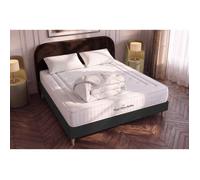 Pack matelas à mémoire de forme Nottingham 140x190cm + 2 oreillers + 1 couette 240x220cm